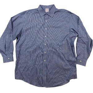 Brooks Brothers 1818 Madison Non Iron shirt Men's 17.5-35